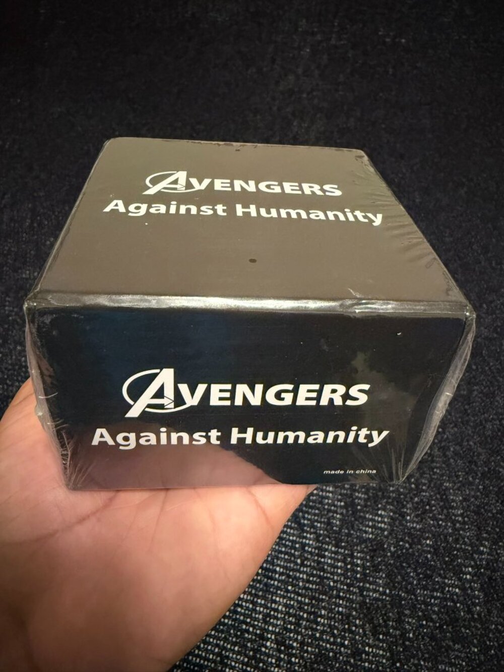 Avengers Against Humanity Card Game Adult Party Game New Components Sealed
